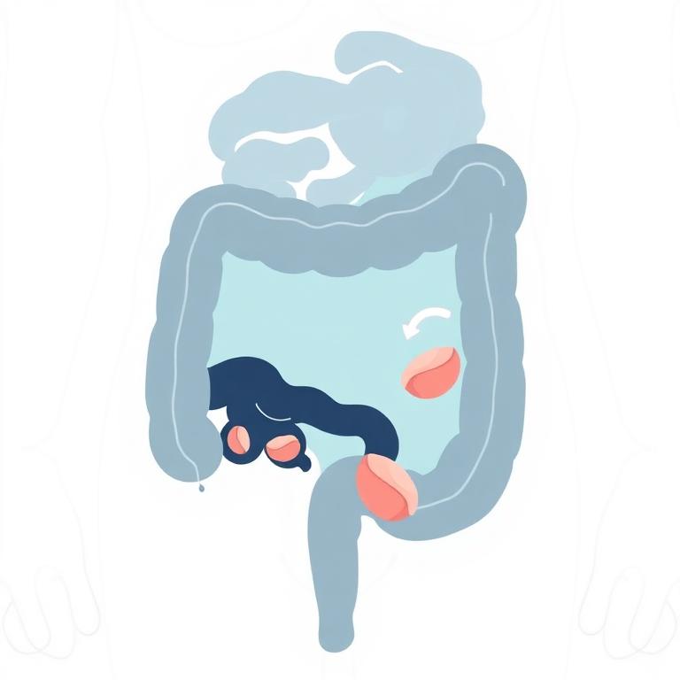 Ilustración médica de Enfermedad diverticular del colon